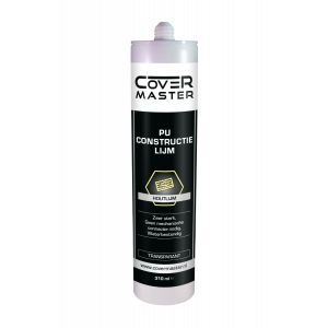 CoverMaster PU Constructiebruislijm 310 ml - voorkant