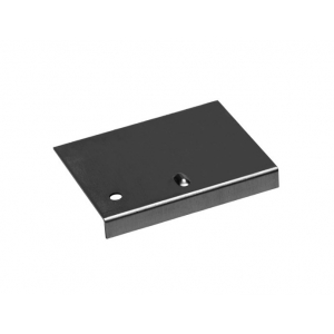 Verbindingsplaatje t.b.v. daktrim Antraciet RAL7016 45mm
