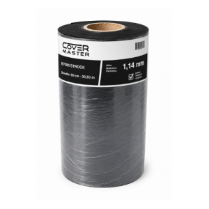 EPDM rol - 30,5 meter lengte - breedte 50 cm- dikte 1,14 mm - per rol