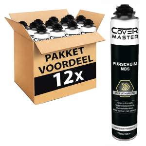 12 stuks Purschuim NBS GUN 750 ml - pakketvoordeel