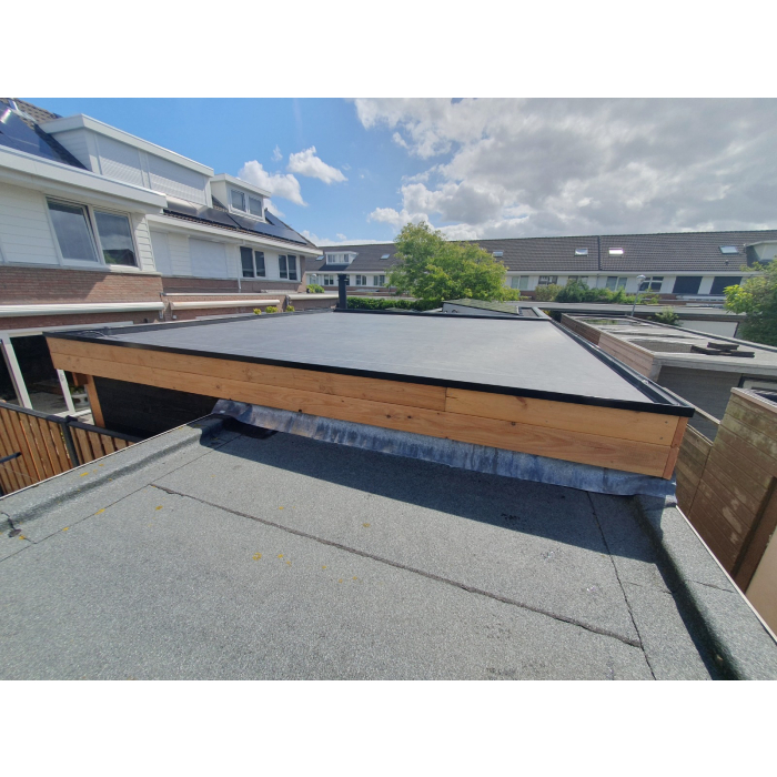 Europees EPDM Dakpakket compleet 1,20 mm dik - 7,00 meter breed