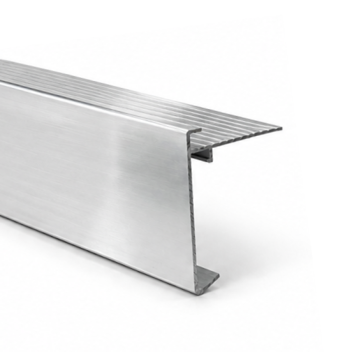 Aluminium Daktrim Brute 45 x 45 x 2500 mm