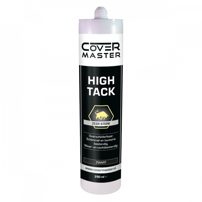 CoverMaster High Tack kit 290 ml (zwart) - voorkant