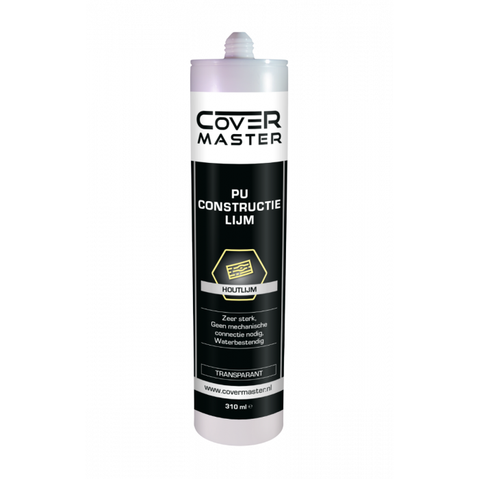 CoverMaster PU Constructiebruislijm 310 ml - voorkant