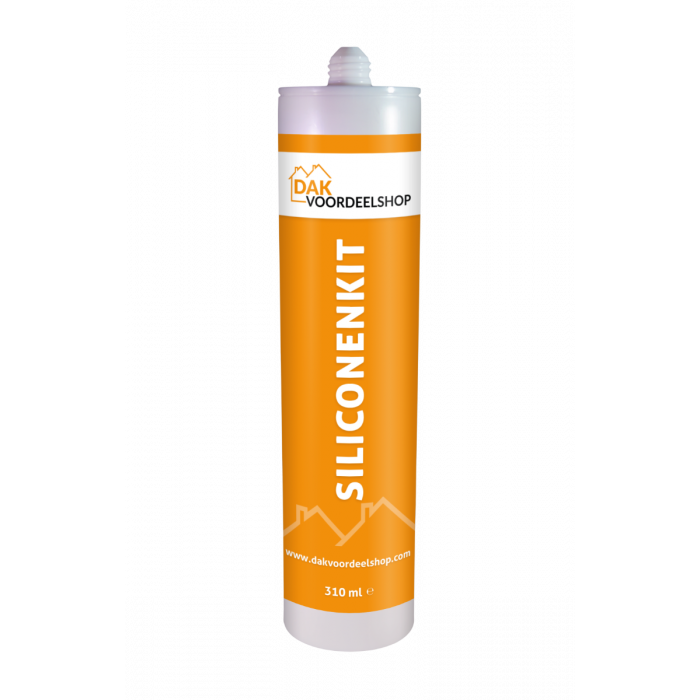 Dakvoordeelshop Siliconen kit transparant 310 ml