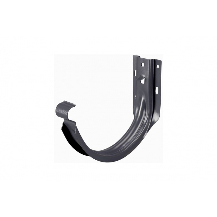 Verzinkte dakgootset compleet - vierkant - antraciet - 1480-2500 cm