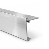Aluminium Daktrim Brute 45 x 45 x 2500 mm